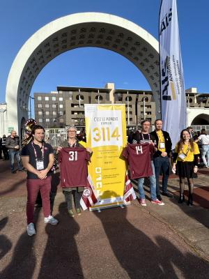 Equipe répondante du 3114 au stade Chaban Delmas